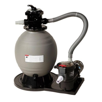 Blue Wave Sand Filter System With 1.0HP Pump - Above Ground 18'' 1.77- sq. ft.