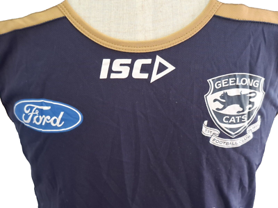 Geelong cats ISC football club mens AFL training Guernsey Size L