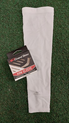 Lizard Skins Knit Compression Arm Sleeve Adult Small/Medium White Reg $19.99
