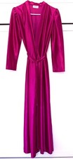Kayser Belted Robe Size Small Full Length Wrap Style Dressing Gown