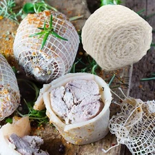 5m Meat Netting Roll, Size 18 Ham Sock Elastic Smoked Meat Poultry Netting