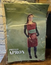 Preggo Novelty Pregnant Expecting Apron Costume Hauntlook New In Packaging