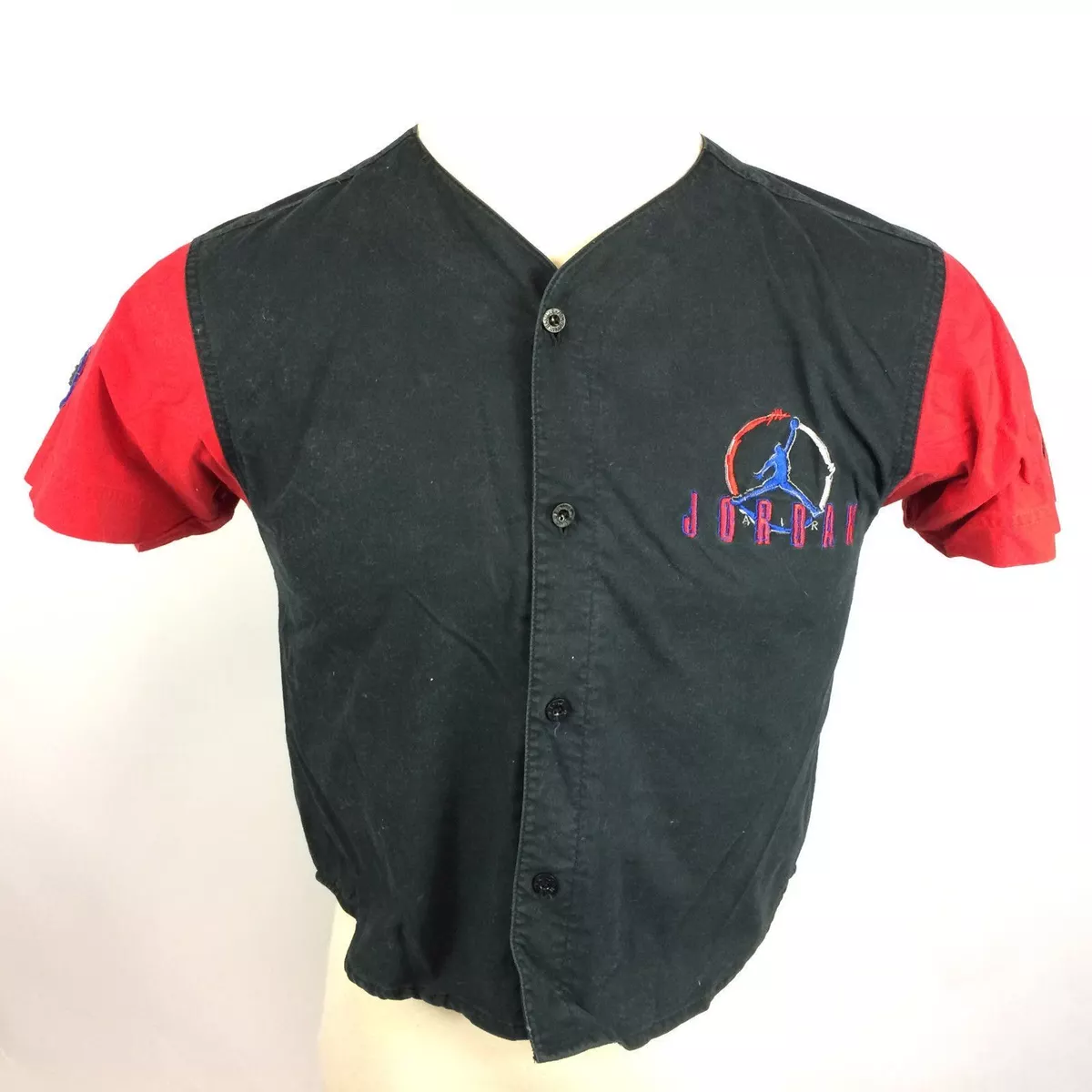 Raro De Colección Años 80 90 Nike Michael Air Jordan Zapatos Camiseta Béisbol Camisa S/XS