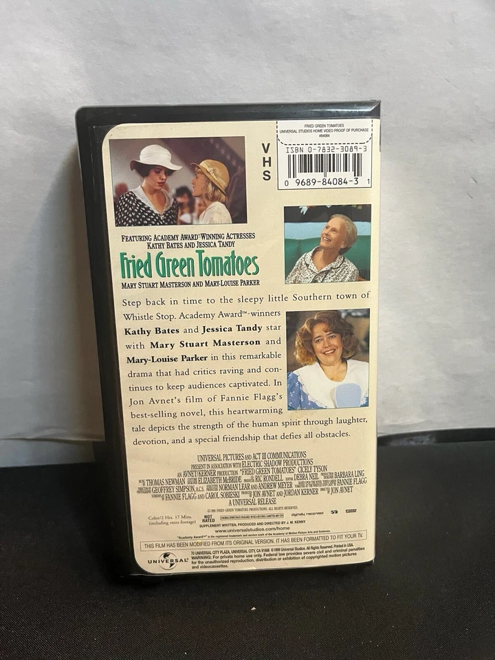 Жареные зеленые помидоры VHS СПЕЦИАЛЬНОЕ ИЗДАНИЕ черная раскладушка расширенная версия - Изображение 2 из 4