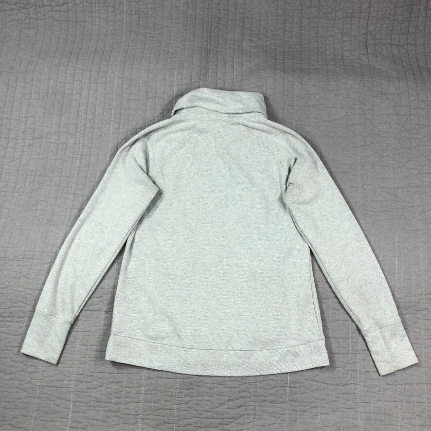 Sudadera al aire libre Kyodan para mujer grande gris ajustada cuello alto yoga activo gimnasio Foto 2 de 4
