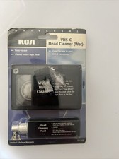 RCA Universal VHS-C Head Cleaner Wet - New, Comcorder Tape Path Cleaner CL175