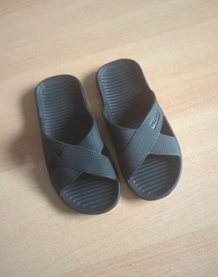 Latschen, Schuhe, Schwarz, Bequem, Schwimmen, Sommer