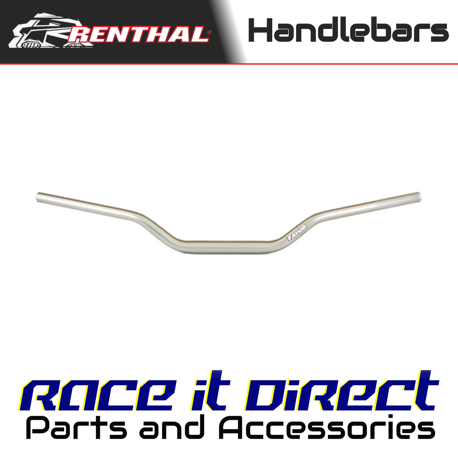 Handlebar for HONDA NC 750X (DCT) 2014-2020 Silver Renthal