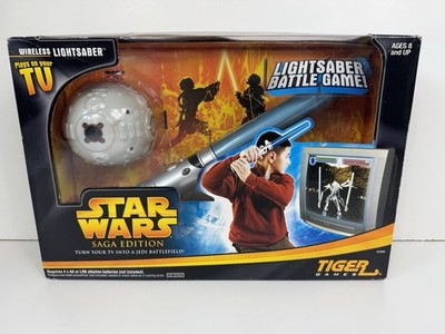 Star Wars Saga Edition TV Plug & Play Lightsaber Battle Game