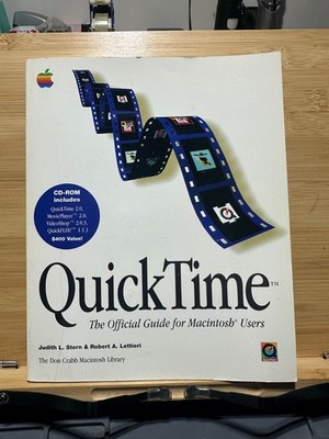 QuickTime The Official Guide for Macintosh Users Judith Stern Robert Lettier VTG
