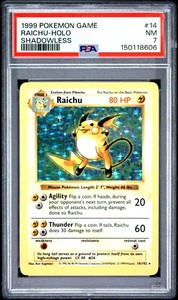 1st Edition Shadowless Raichu for sale | eBay