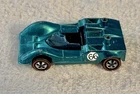 Hotwheels Redline Chaparral 2G Hong Kong Aqua Tabbed Base