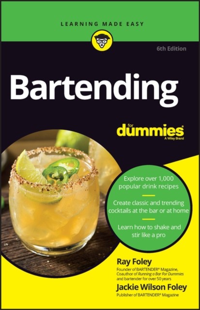Bartending For Dummies by Jackie Wilson Foley (Paperback Book)