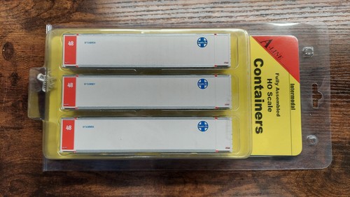Contenedor escala HO A-Line 30404-02 - 48' lados lisos ATSF | Zustand: New