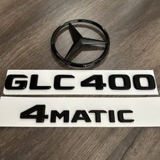 Mercedes Benz GLC400 4MATIC X253 Stern Schriftzug Embleme Aufkleber Badge Auto Mercedes Benz GLC400 4MATIC X253 Stern Schriftzug Embleme Aufkleber Badge Auto