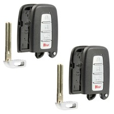 2 For 2013 2014 Hyundai Tuscon Replacement Key Smart Fob Case Shell Pull Key