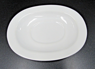 Corelle Coordinates white gravy boat plate