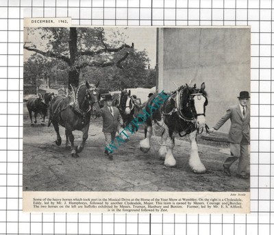 Die Herren Courage und Barclay Truman Hanbury Buxton Herr ES Allford - 1962 Ausschnitt