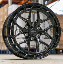 20" NISSAN NAVARA WOLFRACE TITAN X GLOSS BLACK 9J ALLOY WHEELS/SET OF 4