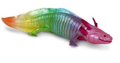 Safari Ltd 110487 Regenbogen Axolotl 18 cm Wasserwelt Neuheit 2026