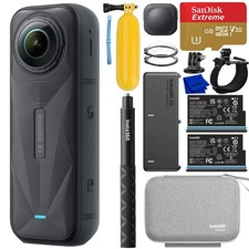 Insta360 X5 360 Action Camera Essentials Bundle