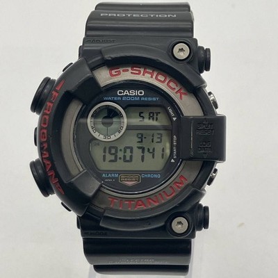 Casio G-shock Custom Frogman Dw-8200 Skeleton Red Clear RARE Ship