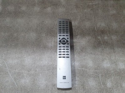 Dual Fernbedienung Silber Kabellos Infrarot Batteriebetrieben Ergonomisch Kompakt
