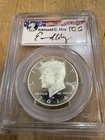 2014-S $0.50 Kennedy Half Dollar PCGS MS70PL Enhanced Silver - Edmund Moy Signed