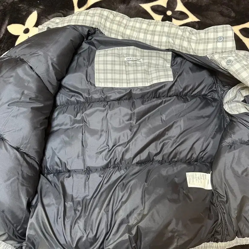 Ader Error Lennox Puffer Checkered Padding Jacket… - image 4