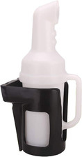 Universal Golf Cart Sand Bottle with Rattle Proof Holder for Club Car EZGO Yamah