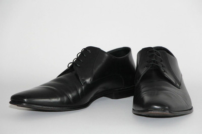 HUGO BOSS Business-Schuhe, Mod. SLEDDO, Gr. 44,5 / UK 10,5 / US 11,5 Black