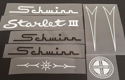 Schwinn Starlet Aufkleber Set