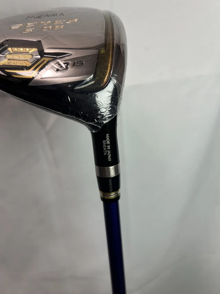 HONMA BERES S-06 3-Star Fairway wood 3W 15° R-Flex ARMRQ X 52 w/ Headcover - Image 3 of 4