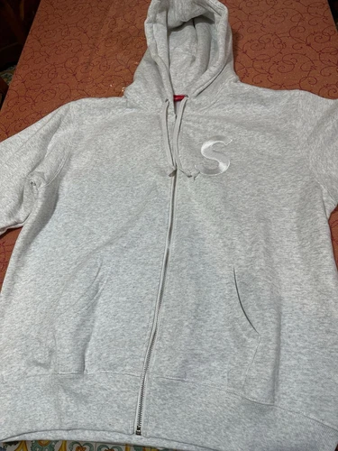 SUPREME S LOGO ZIP UP HOODED SWEATSHIRT (FW24)