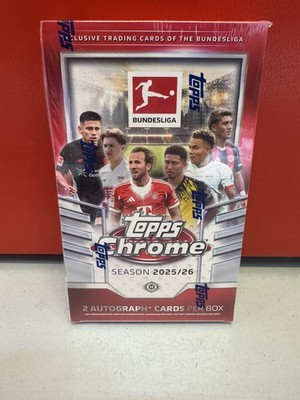 Topps Bundesliga Chrome 2025/26 Hobby Box 25/26 NEU OVP Sealed