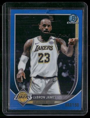 2025-26 Bowman #BCV-121 LeBron James Chrome Blue Refractors #/150