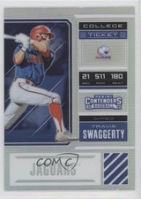 2018 Panini Elite Extra Edition College Ticket Holo Prizm Travis Swaggerty 01wi