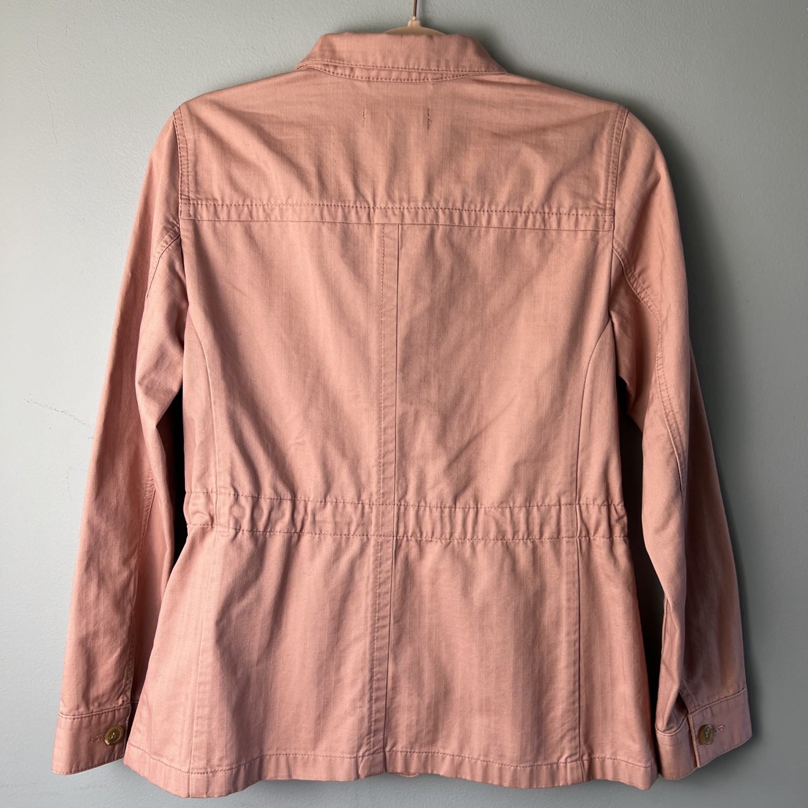 Talbots Utility Field Jacket Button LongSleeve Po… - image 19