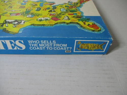 GAME OF THE STATES MB MILTON BRADLEY 4920 1975 VINTAGE BOARD GAME COMPLETE - Picture 10 of 12