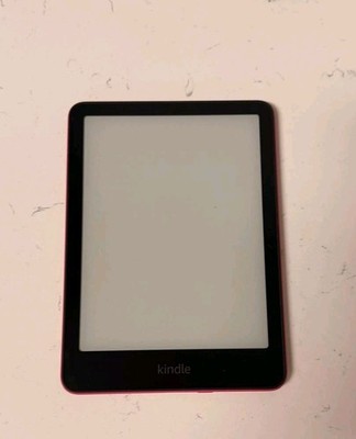 Amazon Kindle Series Pink eBook Reader, Model Kindle, Amazon Brand