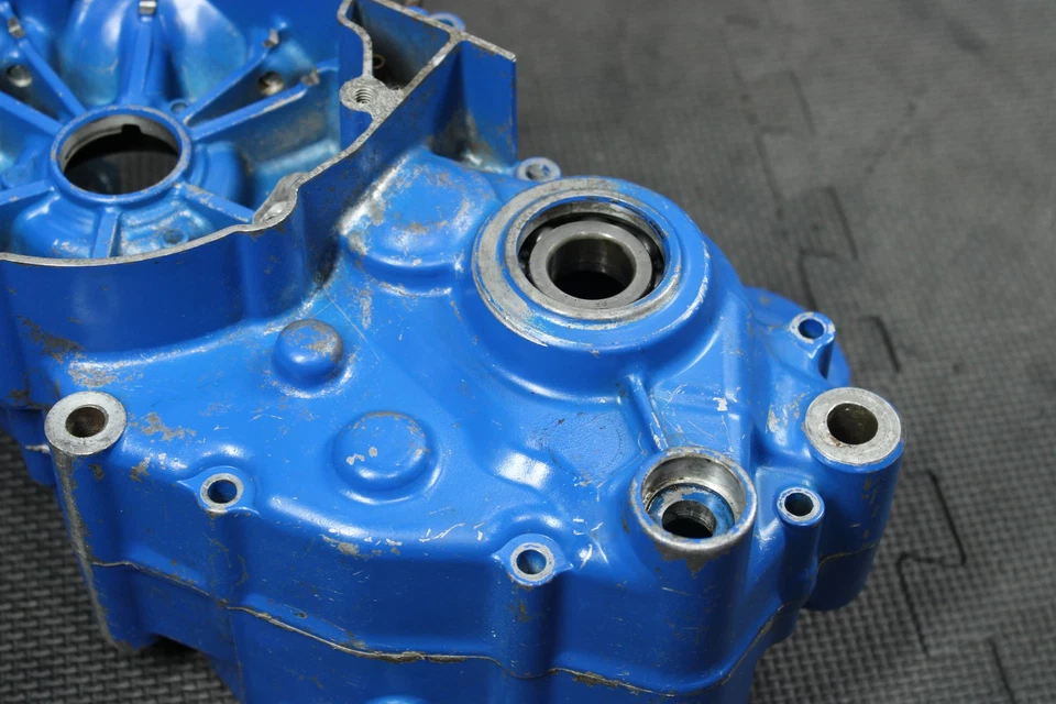 Suzuki RM80 1986 OEM MOTOR IZQUIERDO DERECHO CÁRTER CÁRTER CÁRTER BLOQUE Foto 3 de 4