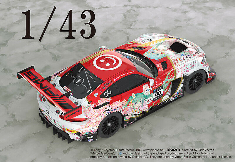 GOOD SMILE RACING HATSUNE MIKU GT PROJECT AMG 2018 1/43 GOOD SMILE RACING HATSUNE MIKU GT PROJECT AMG 2018 1/43