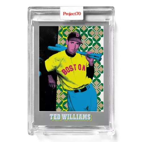 Topps Project 70 Card 331 1970 Ted Williams by Ron English
