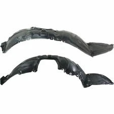 Front Driver & Passenger Side Fender Liner Set For 2010-2013 Mazda 3 MA1248139