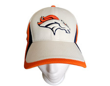 New Era 39THIRTY Hat Cap NFL Denver Broncos White Size Small-Medium