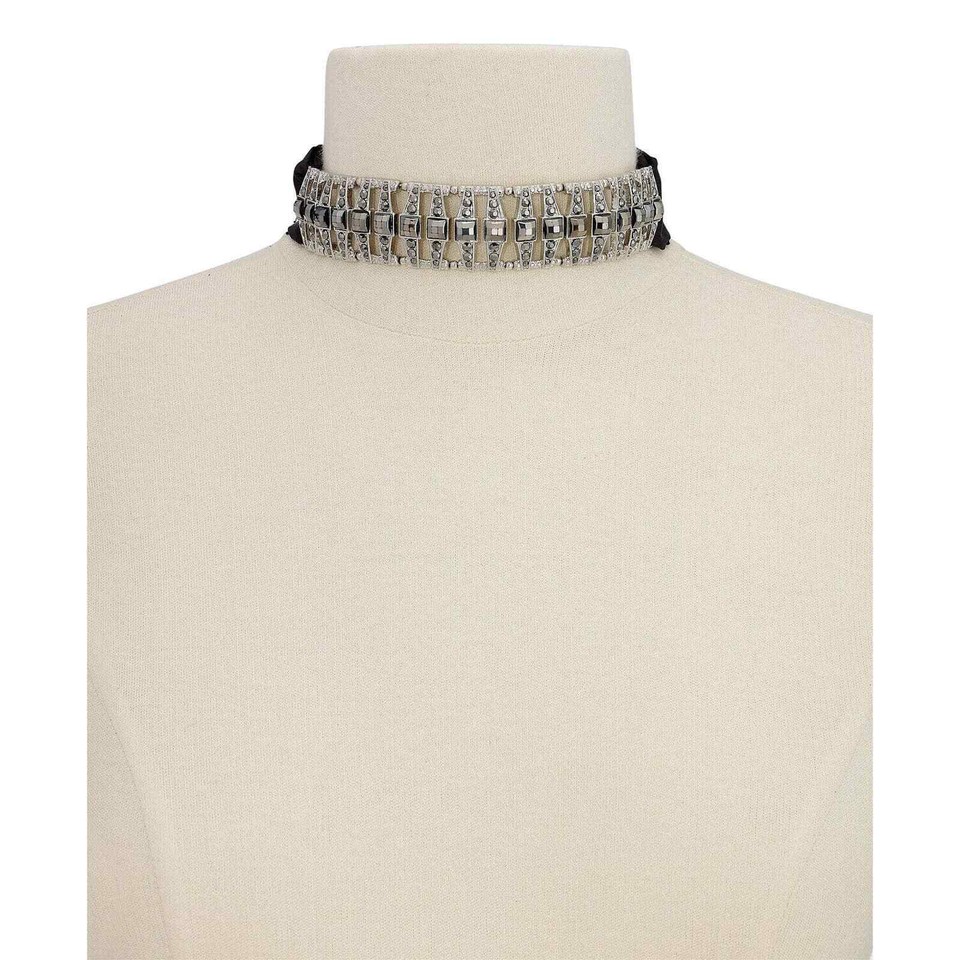 Chained-Up Necklace Marron main image 0