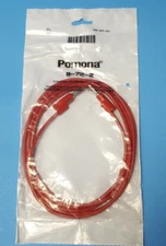 ( 2 PCS) TEST LEAD BANANA TO BANANA, B-72-2, POMONA, 72.0", 5000VDC