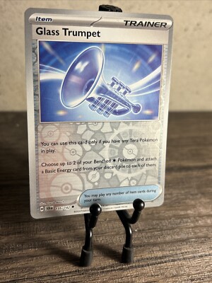Glass Trumpet 135/142 Sv07: Stellar Crown Reverse Holo-Pokémon TCG