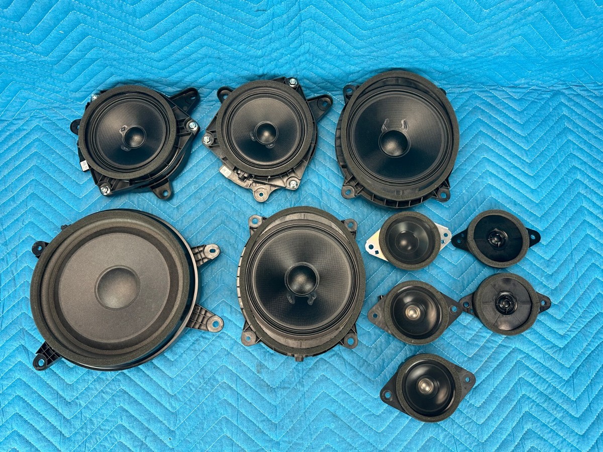 2018 2019 2020 2021 2022 Lexus LS500 LS500h Speakers Full