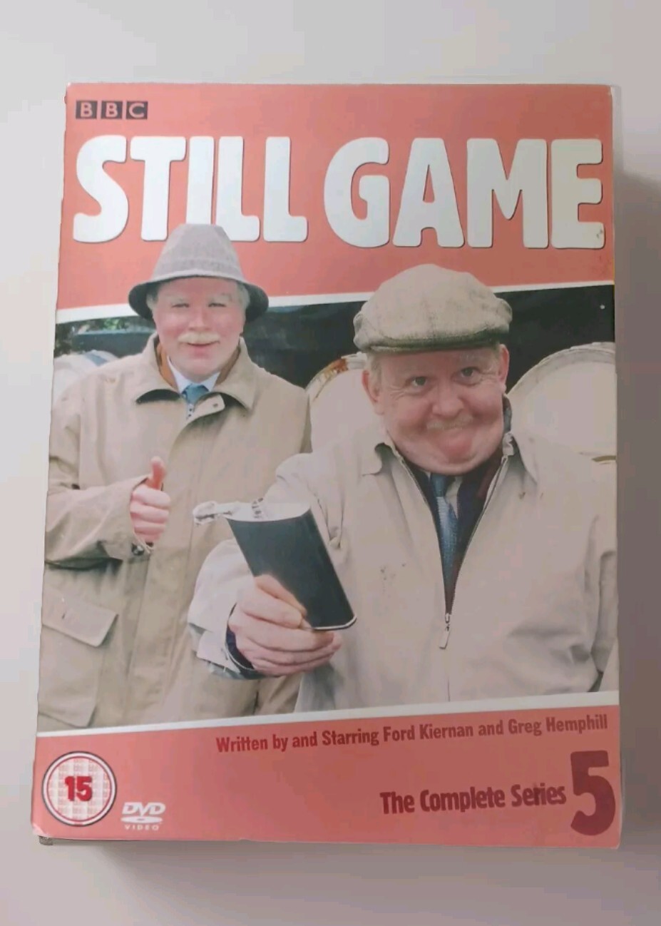 STILL GAME COMPLETE SERIES 5 DVD NEW NOT SEALED FORD KIERNAN GREG HEMPHILL #PB